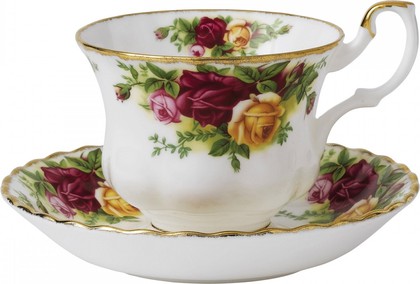 Чайная пара Royal Albert Розы Старой Англии, 200мл IOLCOR04698