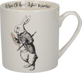 Кружка Creative Tops V&A Alice In Wonderland Белый кролик, 350мл C000051