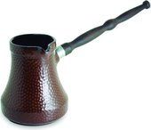 Турка керамическая 0.35л, шоколад Ceraflame Hammered D9415