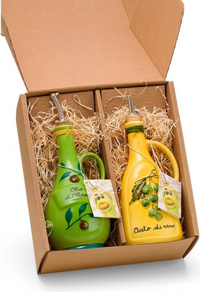 Бутылки для масла и уксуса Nuova Cer Oliere Classiche, 750мл, набор 2шт 8968-VPR/GSO