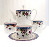 Чайный сервиз Top Art Studio Живерни, 15 предметов, 6 персон LD2500-TA