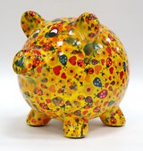 Копилка Свинья PEGGY жёлтая Pomme-Pidou 148-00025/B