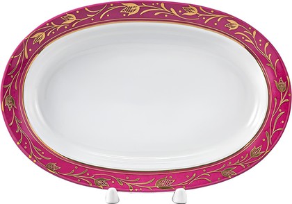 Селёдочница ИФЗ Молодежная, Сетка-Блюз, 25х6.8см, фарфор 80.82281.00.1