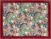 Поднос с подушкой Lesser & Pavey Золотая Лилия 44x34см LP94157