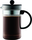 Кофейник с прессом черный, 1.0л Bodum BISTRO 1578-01LID