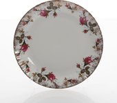 Тарелка десертная Porcelaine Czech Gold Hands Шиповник, 19см IWB013TD19х1