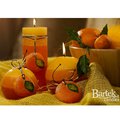 Свеча декоративная Bartek Candles Спелые фрукты, колонна, 5х14см 168011