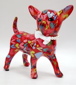 Копилка Чихуа-Хуа NANOU красная Pomme-Pidou 148-00100/F