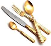 Столовые приборы, 24пр. Cutipol LINE GOLD матовый 9172