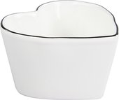 Пиала Bastion Collections Edge Нeart Shape Black малое LI/BOWL HE 001 BL
