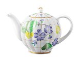 Сервиз чайный ИФЗ Тюльпан Лесная фиалка, 21 предмет, фарфор 81.10118.29.1