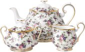 Чайник, сахарница, молочник Royal Albert 100-летие, 1940г, Английский Ситец 40017572