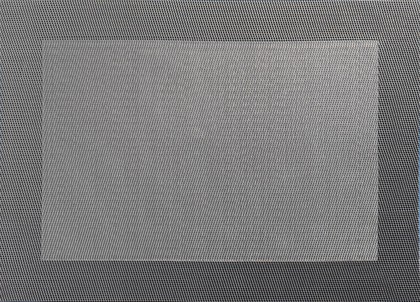 Салфетка под посуду Asa Selection с тканевой каймой, 46x33, серый 78056/076