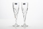 Фужеры для шампанского Эльза 180мл, 2шт Crystalite Bohemia 1KD08/0/99Т81/180Х2