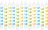 Свечи для торта Tescoma Delicia Kids с подставками 8см, 12шт 630980.30