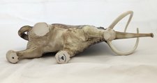 Статуэтка ИФЗ Мамонт 175x304мм, ручная роспись, фарфор 82.04689.00.1