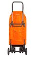 Сумка-тележка Rolser Gloria, поворотные колёса, складная, оранжевая PAC051mandarina