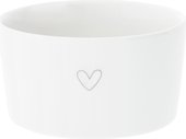 Рамекин Bastion Collections Нeart Love White Grey LI/BOWL ASS 009 GR Heart