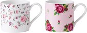 Кружка Royal Albert Роза Конфетти, Модерн, набор 2шт ROALGW25872