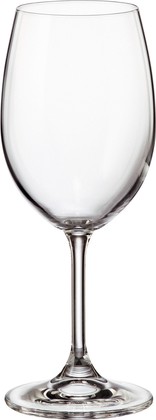 Бокалы для красного вина Crystalite Bohemia Клара, 6шт, 350мл 4S415/350