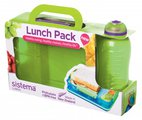 Набор Sistema Lunch контейнер с разделителями 975мл и бутылка 330мл 41575