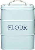 Ёмкость для хранения муки KitchenCraft Living Nostalgia blue LNFLOURBLU