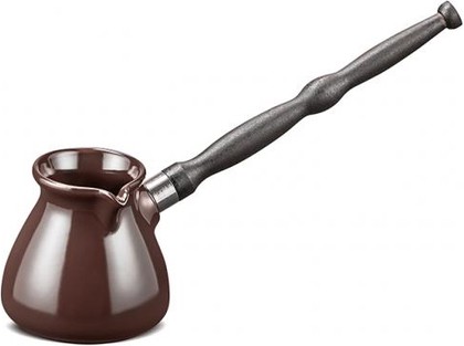 Турка для кофе керамическая 0.24л, шоколад Ceraflame IBRIKS D9355