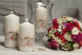 Свеча Свадебная колонна 70x150 Bartek Candles 5901685040310
