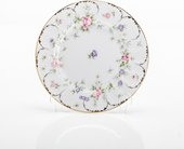Набор тарелок Сакура, 19см Porcelaine Czech Gold Hands LUISA027GTD19х6