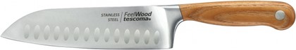 Нож сантоку Tescoma Feelwood 17см 884826.00