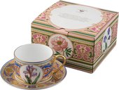 Чайная пара ИФЗ Соло, Нежный ирис, 300мл, подарочный набор, фарфор 81.32657.00.1