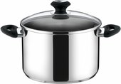 Кастрюля Tescoma Presto высокая с крышкой, d14см, 1.5л 728014.00