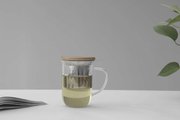 Чайная кружка с ситечком Viva Scandinavia Minima, 0.5л, стекло, прозрачный V71400