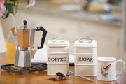 Ёмкость для хранения кофе KitchenCraft Living Nostalgia creamy LNCOFFEECRE