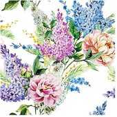 Салфетки Весенняя лилия, 33x33, 20шт Paw SDL084900