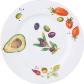 Тарелка мелкая ИФЗ, Европейская, Мамина Дача, 21.5см, фарфор 80.48014.00.1