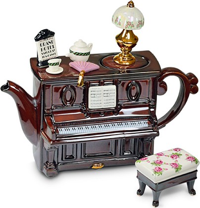 Чайник коллекционный "Фортепиано" (Piano - Tea Dance) The Teapottery 4445