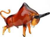 Фигурка Быка Top Art Studio стеклянная, 34х19см ZB2871-AG