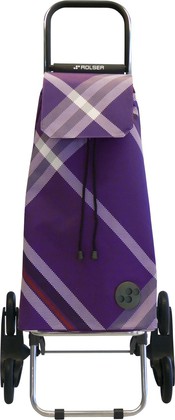 Сумка-тележка Rolser Bora, шагающая, фиолетовая MOU075more