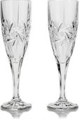 Фужеры для шампанского 180мл, 2шт Эльза Crystalite Bohemia 1KD08/0/88327/180Х2