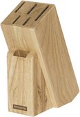 Подставка деревянная для 5 ножей и ножниц Tescoma Woody 869505