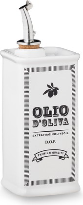Бутылка для масла Nuova Cer Oliere Vintage квадратная, 250мл, белый 9503-BCO