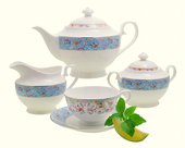 Чайный сервиз Роял Селеста 15 предметов Top Art Studio YF1211-TA