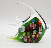 Фигурка стеклянная Цветная рыбка 15.5x14.5см Top Art Studio ZB1525-TA