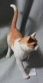 Статуэтка Enesco Кот рыже-белый стоящий, 15см, полистоун CA01555