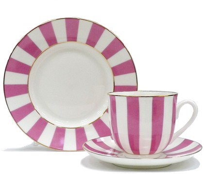 Набор чайный ИФЗ Ландыш, Да и Нет, светло-розовый, 3 предмета 81.23097.00.1