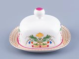 Масленка ИФЗ Прямоугольная, Замоскворечье, 17.2х10см, фарфор 80.83074.00.1