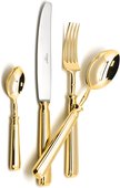 Набор столовых приборов Cutipol Piccadilly Gold, 24 предмета, золото 9141