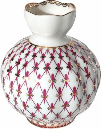 Ваза ИФЗ Тюльпан, Сетка-Блюз, 11.8см, фарфор 80.64756.00.1