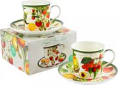Чайная пара Фруктовый сад, 2 вида 260мл The Leonardo Collection LP92303